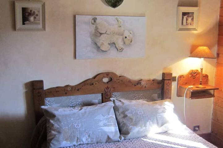 Chalet pour 7 personnes, avec terrasse et jardin, animaux acceptés à Praz-sur-Arly - 3