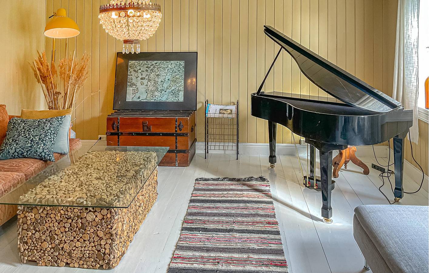 Ferienhaus für 7 Personen mit Garten in Farsund