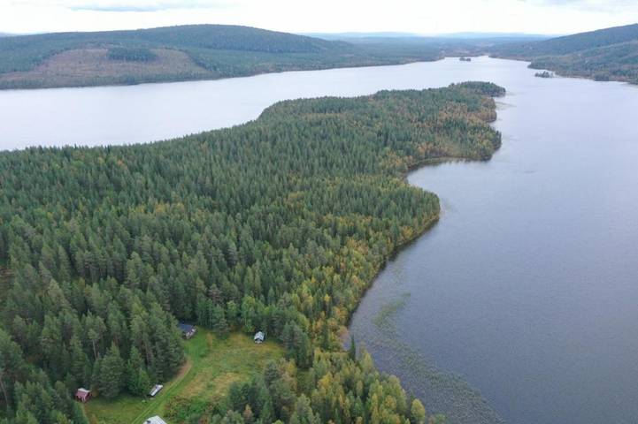 Chalet für 5 Personen, mit Seeblick und Ausblick sowie Balkon und Garten in Lappland (Schweden) - 2