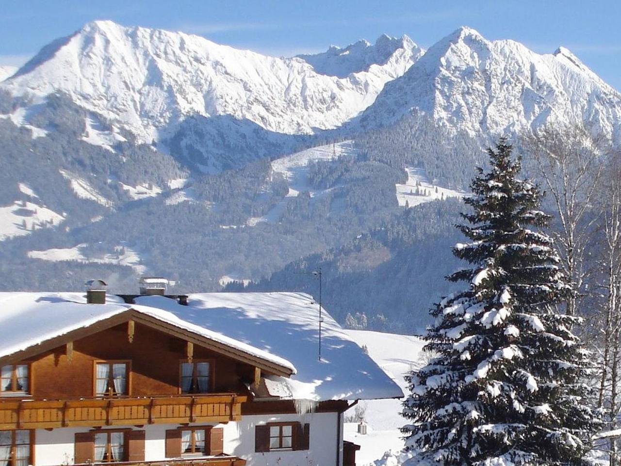 Ganze Ferienwohnung, Haus Alpenblick - Ferienwohnung 06 in Obermaiselstein, Bayerisch Schwaben