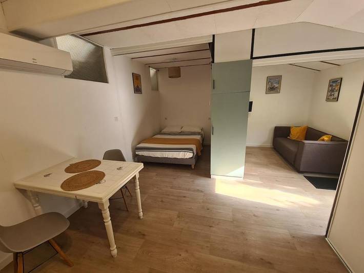 Appartement de vacances pour 3 personnes, avec Jardin