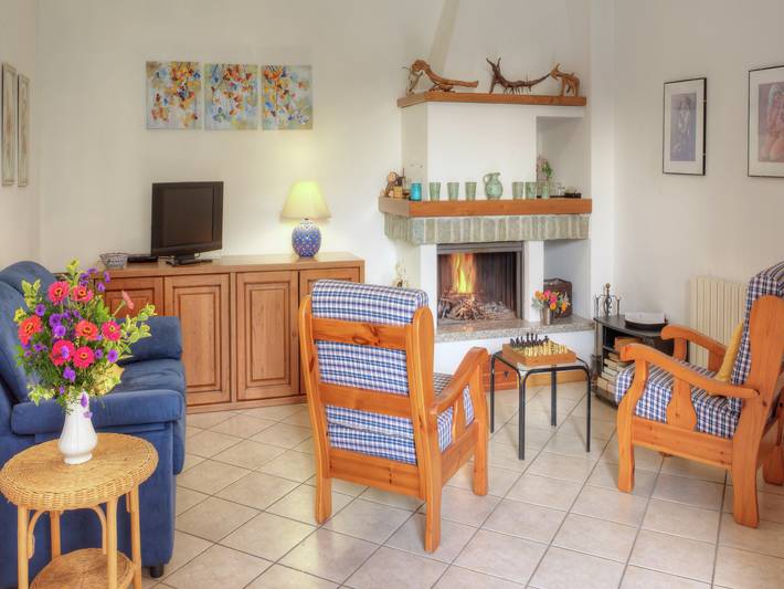 Ferienhaus für 4 Personen, mit Terrasse und Garten, mit Haustier