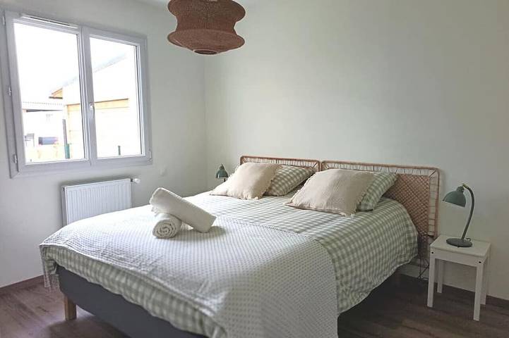 Appartement de vacances pour 6 personnes, avec jardin et balcon