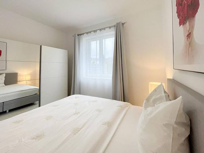 Ferienwohnung für 2 Personen, mit Garten und Terrasse, mit Haustier
