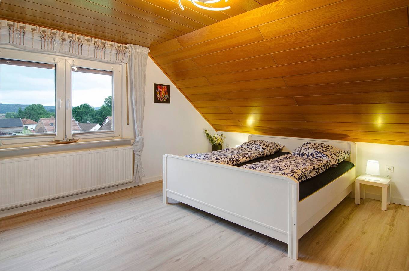 Zimmer 'Ferienwohnung Storchenblick' mit Bergblick und Wi-Fi in Meinhard, Werratal