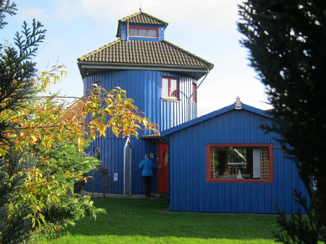 Ferienhaus Leuchtturm mit Sauna, Whirlpool und Internet in Upgant-Schott, Landkreis Aurich