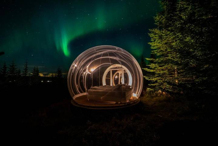 Glamping for 2 people, with View in Iceland