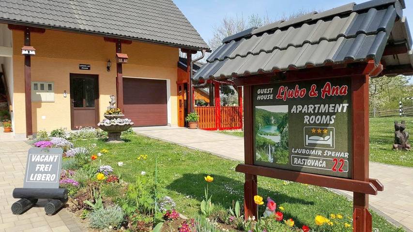 Maison d’hôte pour 3 personnes, avec Terrasse ainsi que Jardin et Vue dans Rastovača
