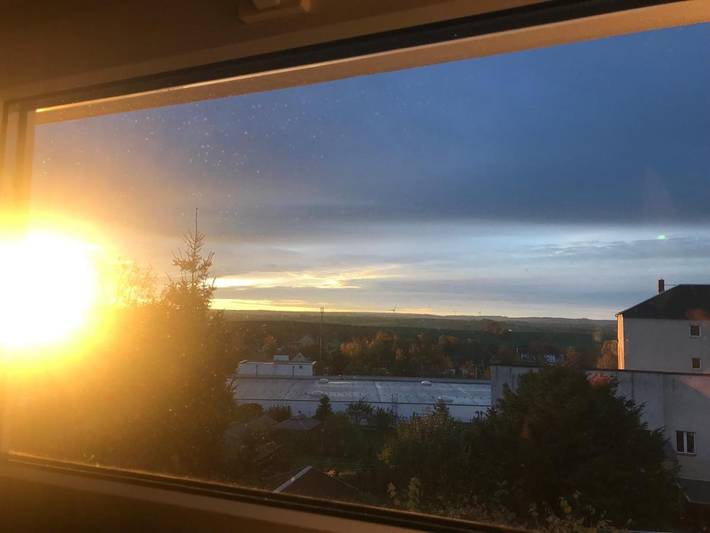 Gîte pour 3 personnes, avec vue ainsi que jardin et terrasse à Hohenstein-Ernstthal