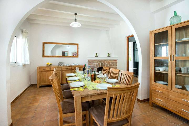 Casa rural para 8 personas, con jardín en Maó - 3