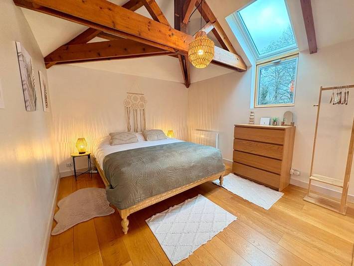 Maison de vacances pour 3 personnes, avec vue et jardin, animaux acceptés