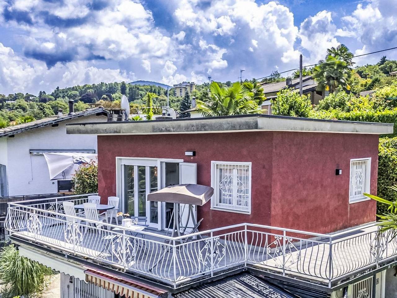 Terrazza Ninì in Germignaga, Lago Maggiore (Lombardei)