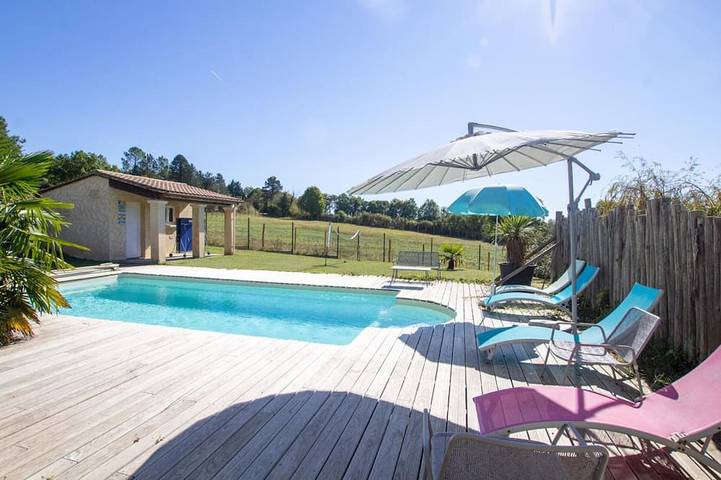 Gîte pour 6 personnes, avec jardin, animaux acceptés