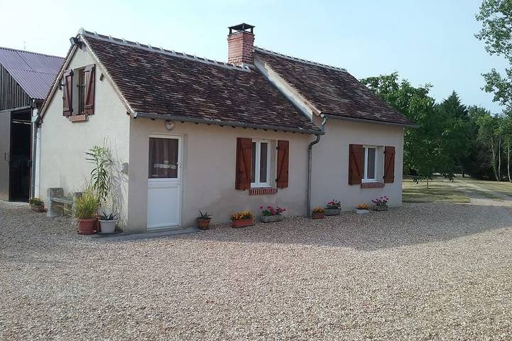 Gîte for two persons with jaccuzy in a quiet area between Chambord and Beauval in Mur-de-Sologne, Sologne