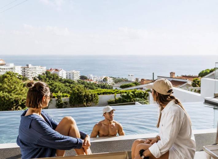 Villa para 2 pessoas, com Terraço e Piscina em Ericeira