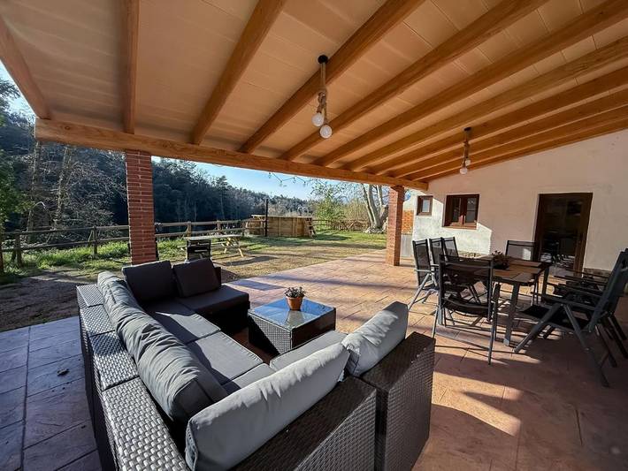 Casa rural para 6 personas, con piscina además de vistas y jardín en Valles Oriental - 3