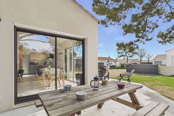 Maison de vacances pour 7 personnes, avec jardin à Notre-Dame-de-Monts