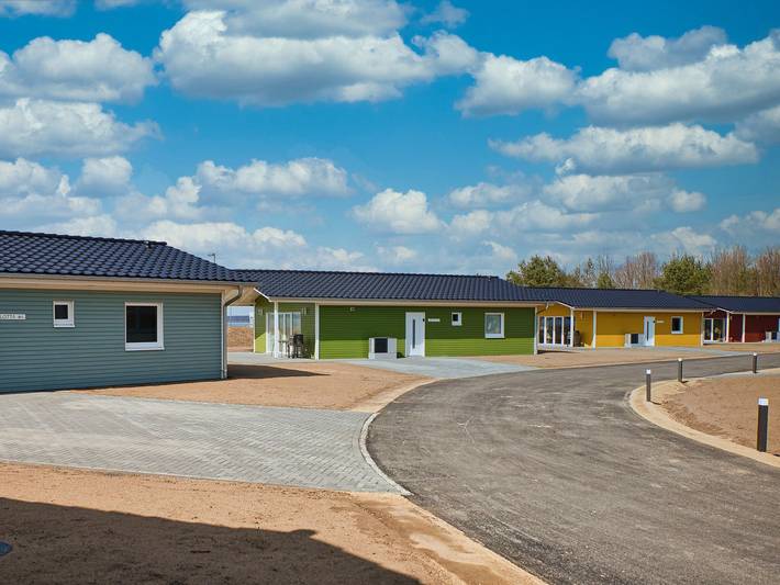 Ferienpark für 3 Personen, mit Sauna und Garten sowie Whirlpool und Terrasse, kinderfreundlich in Sachsen