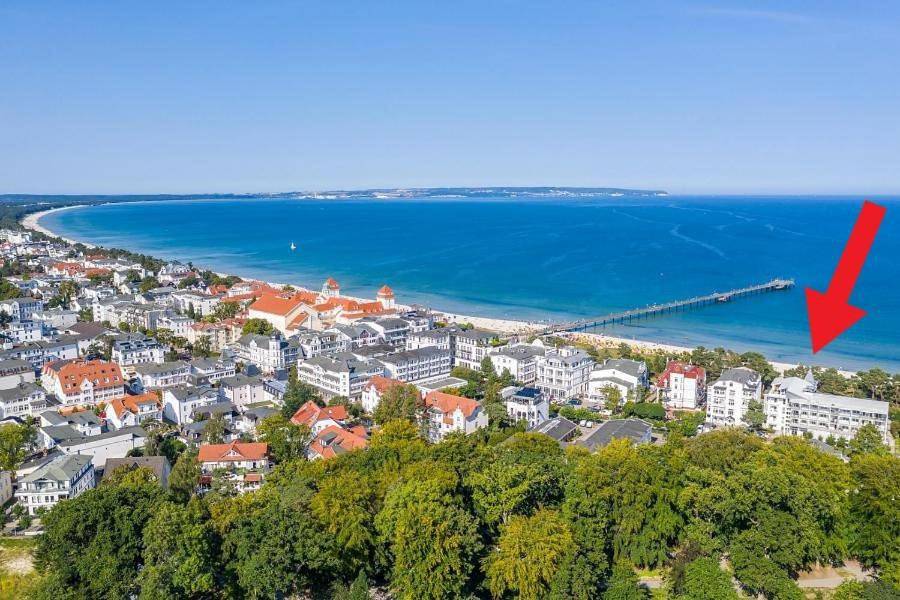 Direkt am Strand mit Meerblick und Sauna - Fewo Strandidyll in Ostseebad Binz, Binz