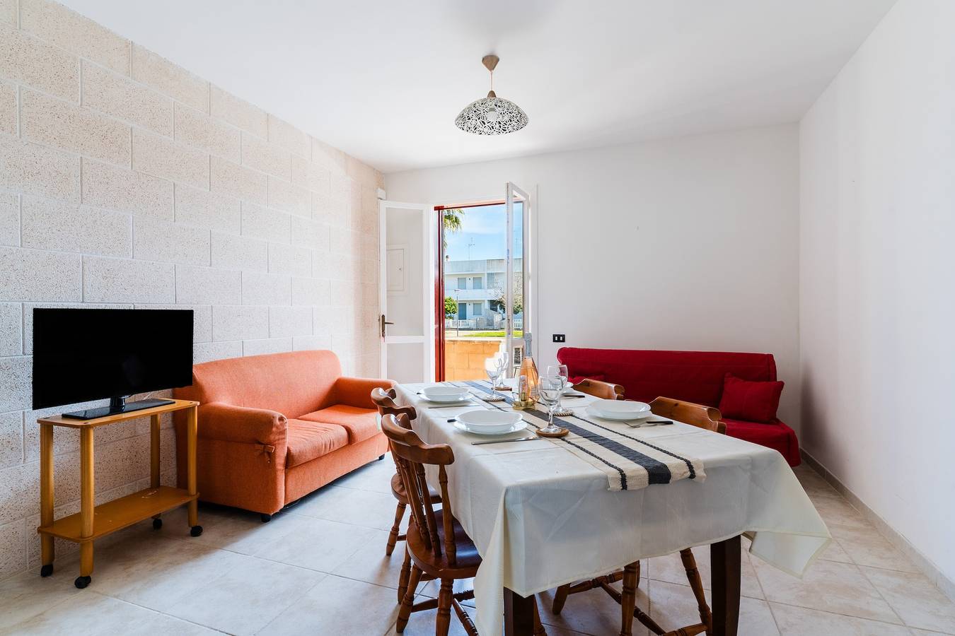 Casa Vacanze 'Zoe A San Foca' con Wi-Fi e Aria Condizionata in San Foca, Provincia di Lecce