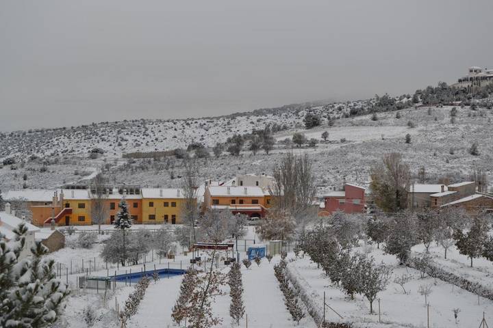 Casa rural con piscina para 2 personas, con Terraza y Jardín además de Piscina y Vistas en Moratalla