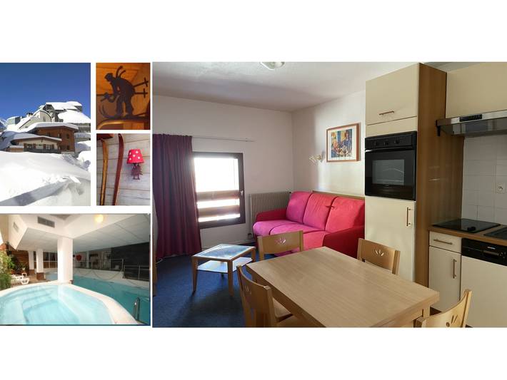 Estudio para 4 personas, con piscina - 1