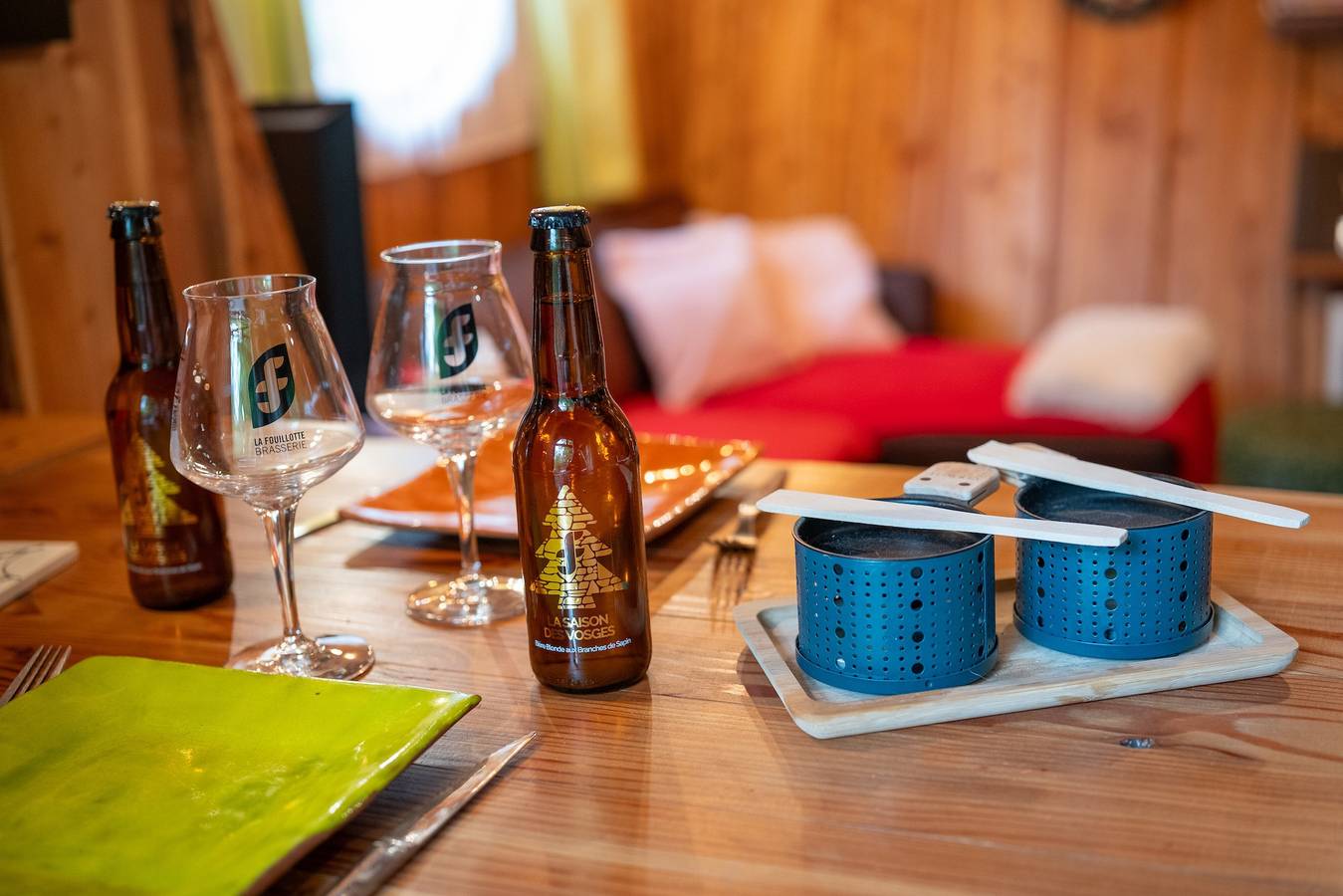 Chalet voor Twee met Privéterras, Tuin, Wi-Fi, Vissen en Wandelen bij Épinal, foto 6