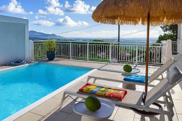 Maison d’hôte pour 4 personnes, avec piscine ainsi que jacuzzi et jardin en Martinique