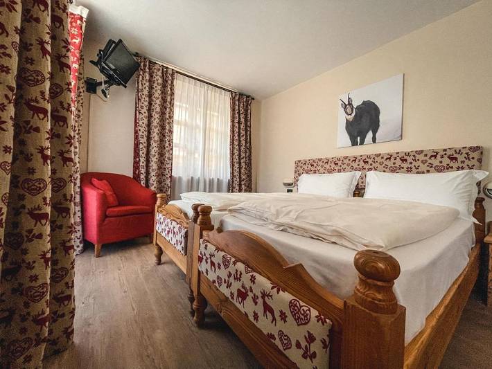 Chambre d’hôte pour 3 personnes, avec Vue