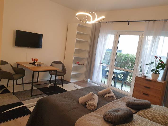 Appartement entier, Appartement 'Ferienwohnung Jurga' avec terrasse privée et Wi-Fi in Pirna, Massif gréseux de l'Elbe