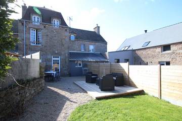 Gîte pour 4 personnes, avec jardin et terrasse à Fermanville
