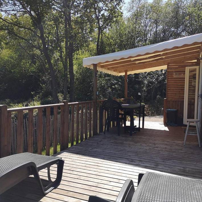 Camping pour 6 personnes, avec piscine ainsi que vue et terrasse à Bidart - 4