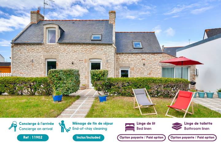 Haus für 7 300m vom Strand entfernt - Guilvinec in Guilvinec, Côte de Cornouaille