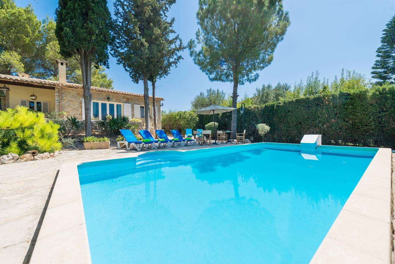Can Reure - Villa with private pool in Inca. Free Wifi in Inca, Majorca Center