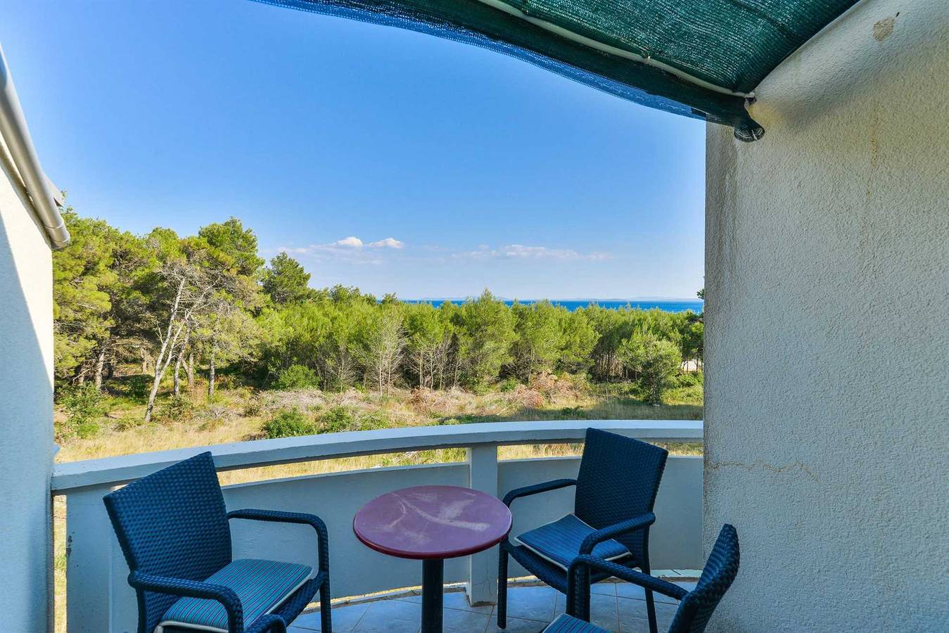 Appartement entier, Appartement de vacances pour 4 personnes avec balcon in Vir