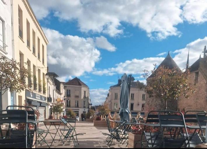 Chambre d’hôte pour 2 personnes, avec Balcon ainsi que Terrasse et Vue dans Essonne - 3