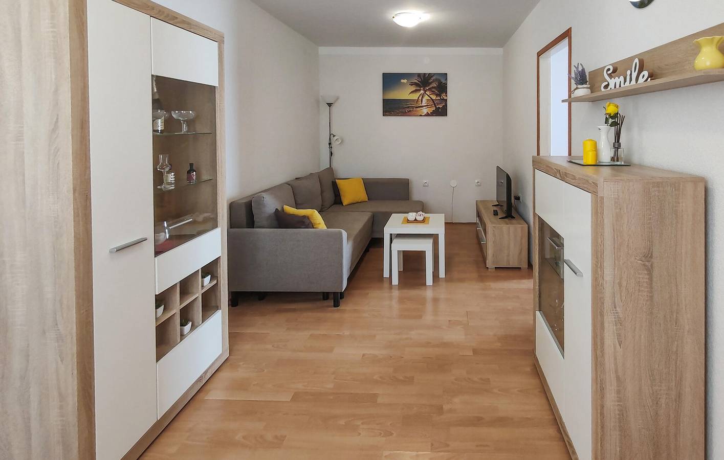 Ganze Ferienwohnung, Ferienwohnung für 4 Personen mit Terrasse in Baska, Krk