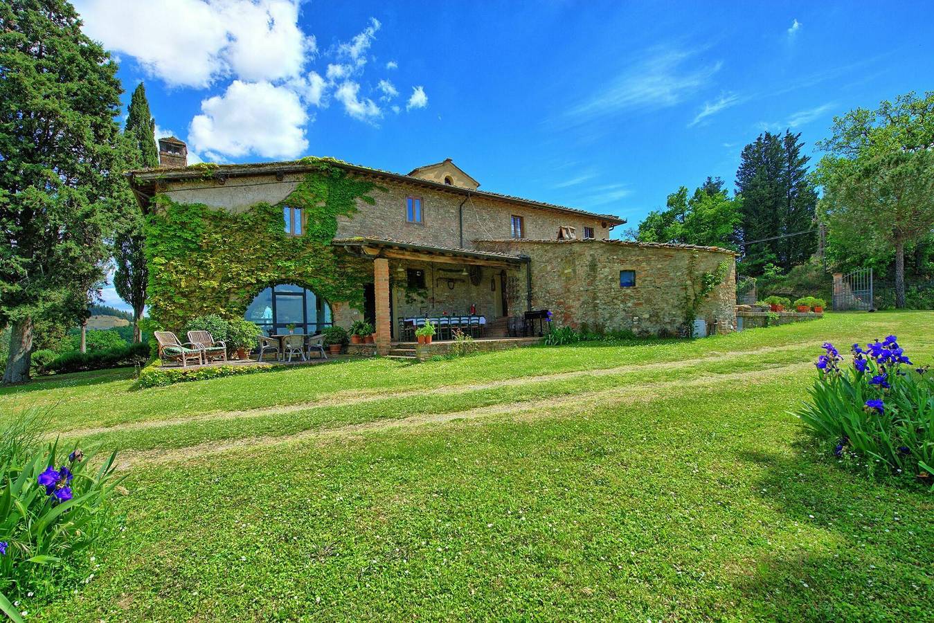 Villa für 10 Personen mit Terrasse in Certaldo, Chianti