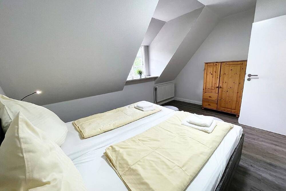 Ganze Wohnung, Bei der Ferienwohnung Hauke-Haien im Reetdachhaus Bongsiel entspannen in Ockholm, Nordfriesland