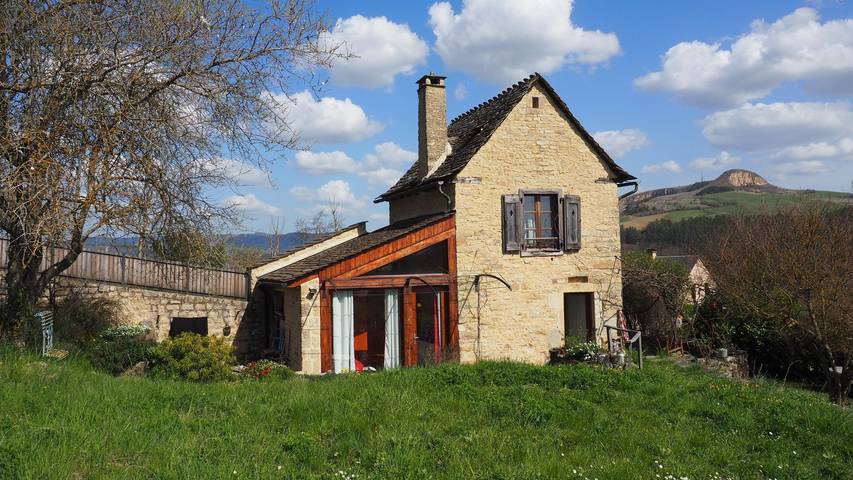 Gîte pour 2 personnes, avec Terrasse ainsi que Jardin et Vue