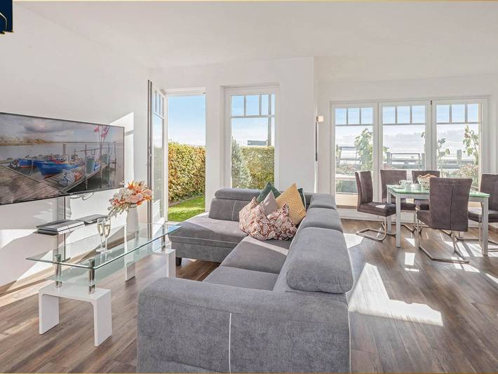 Ferienwohnung für 5 Personen, mit Seeblick und Terrasse sowie Garten, kinderfreundlich auf Usedom - 2