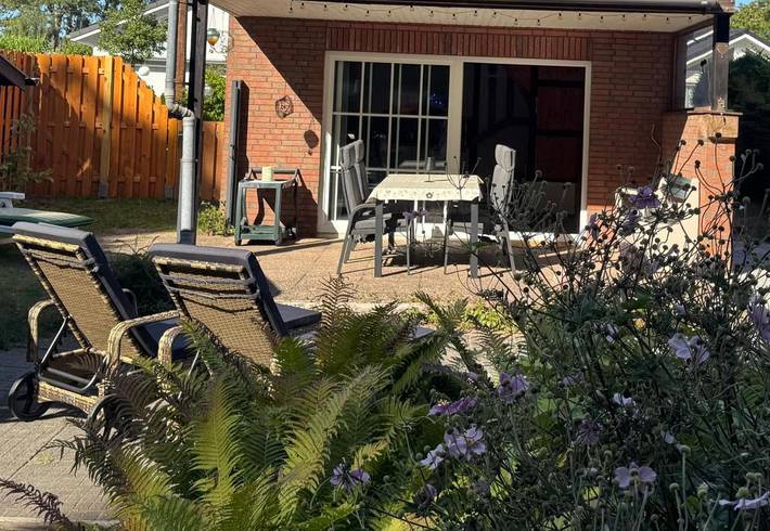 Ferienhaus für 3 Personen, mit Terrasse und Garten sowie Ausblick in der Lübeck - 3