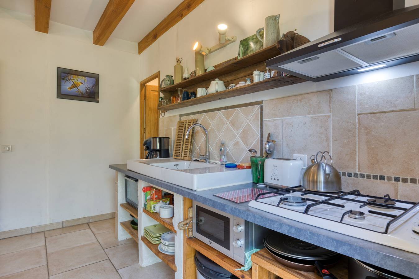 La loge du Loriot aan de poorten van de Gorges de l'Hérault, foto 7