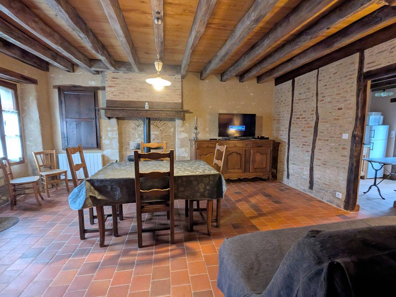 Casa de campo ecológica con jardín y terraza cerca del castillo en Brenne in Lignac, Región de Le Blanc