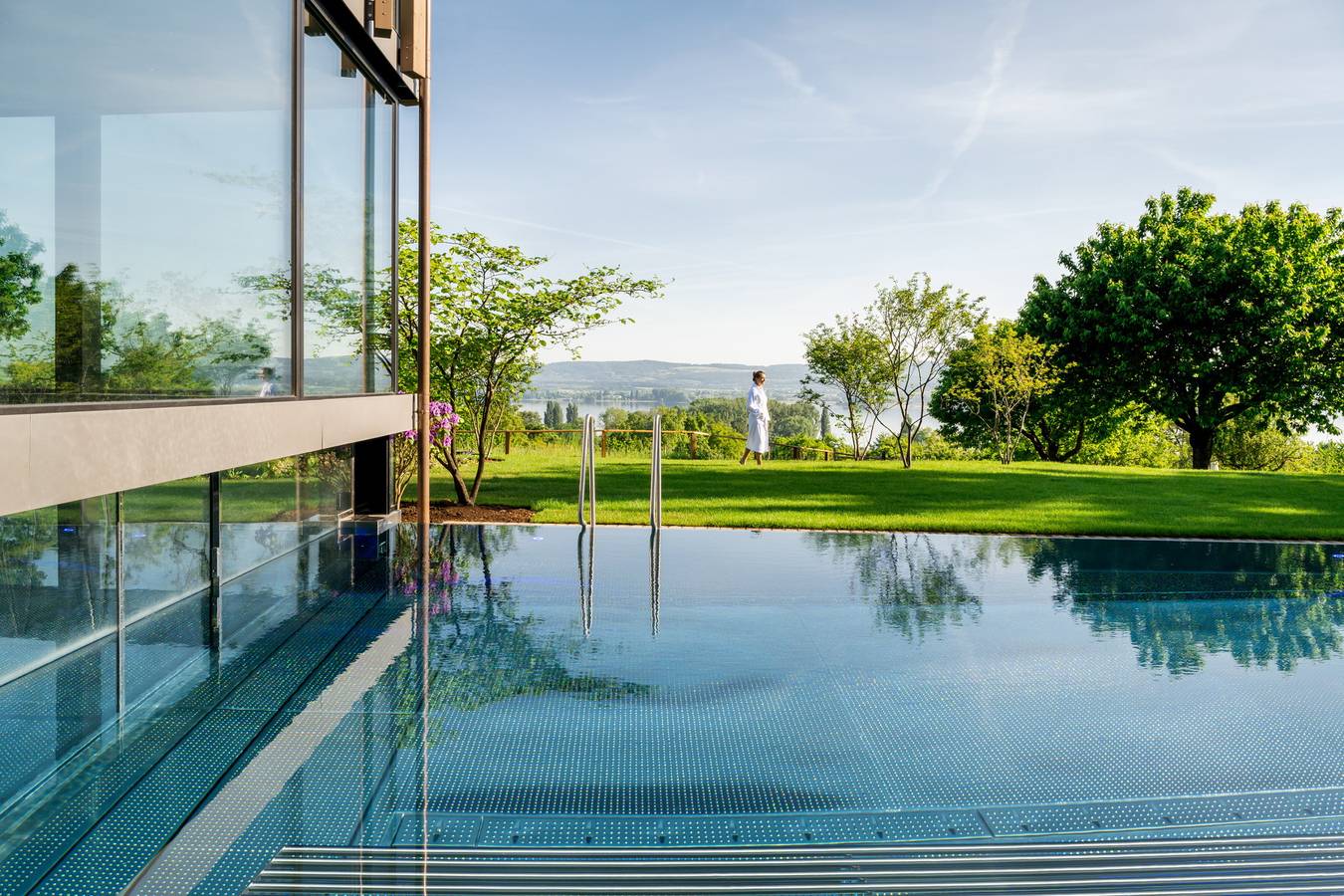 Ferienhaus Nina | Hotel Hirschen Horn | Refugium am See - Ferienhaus Nina, 100 qm, 1 Wohnzimmer, 2 Schlafzimmer, max. 4 Personen in Gaienhofen, Untersee