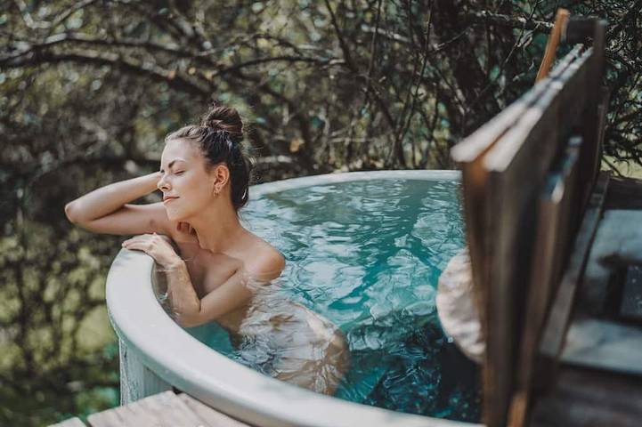 Chalet für 6 Personen, mit Sauna und Garten, mit Haustier