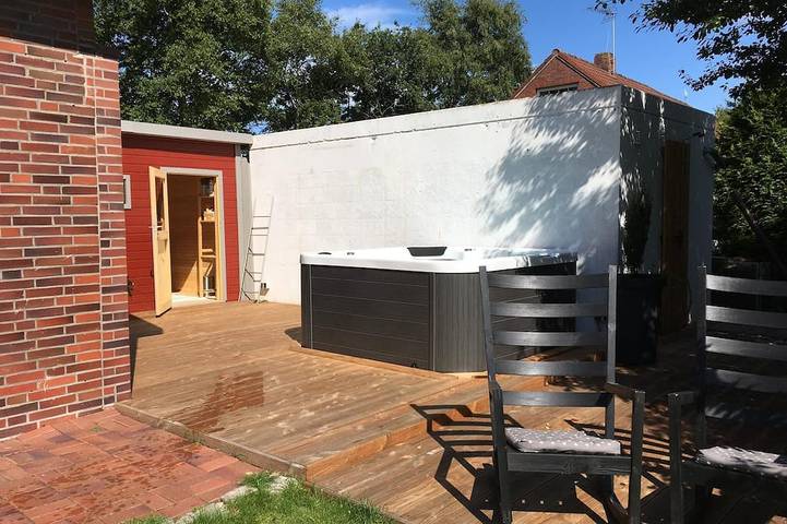 Ferienhaus für 8 Personen, mit Sauna