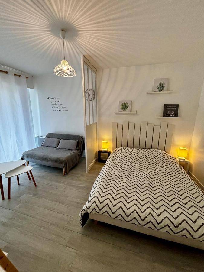 Gîte pour 2 personnes, avec balcon à Angers