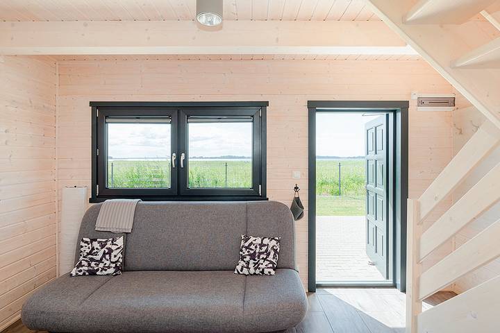 Ferienhaus mit Meerblick für 6 Personen, mit Ausblick und Sauna sowie Garten und Terrasse in Polen - 4