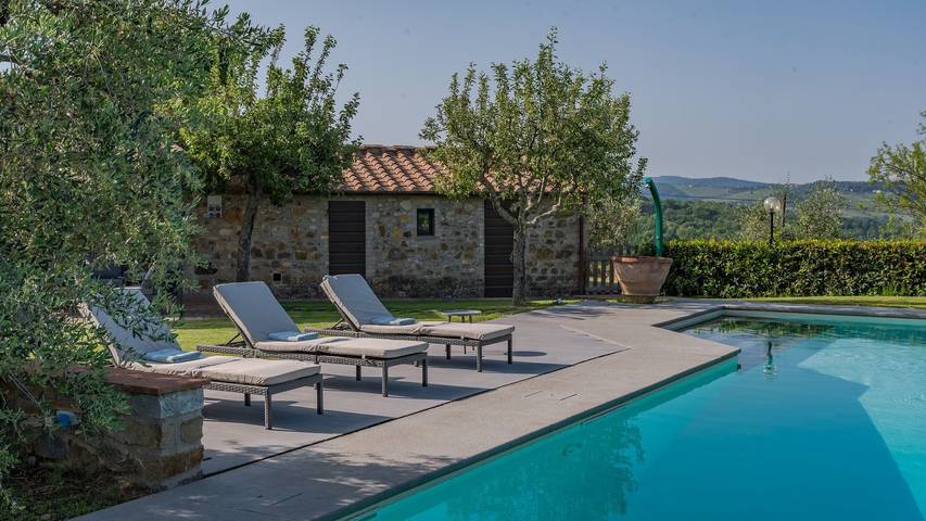 Villa für 2 Personen, mit Garten und Terrasse in der Toskana - 3